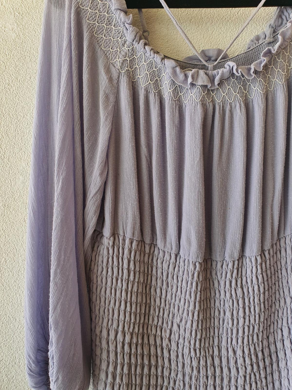 Alice McCall Lilac Shirred Dress 6