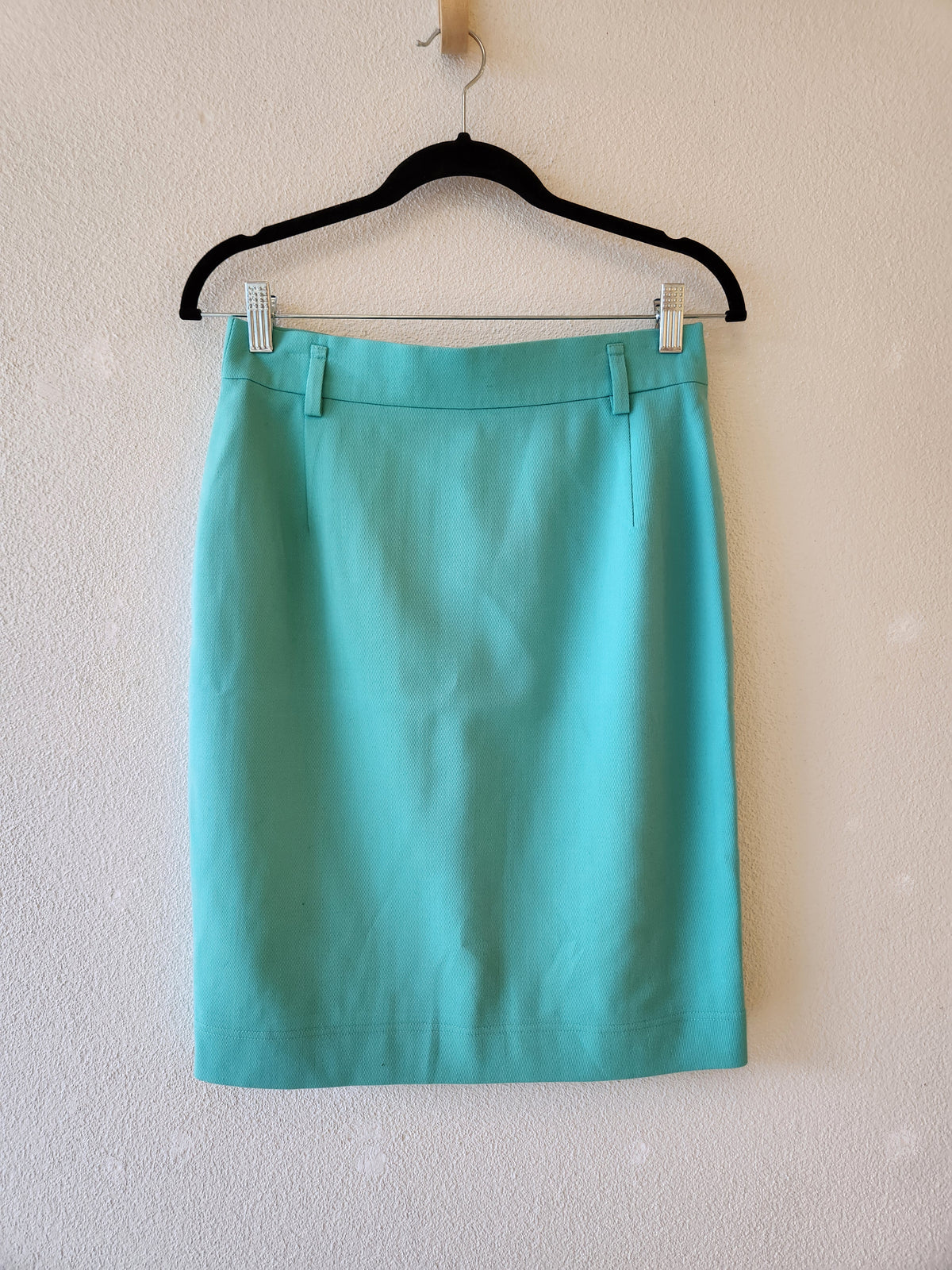 Laurel Aqua wool pencil skirt Skirt XS