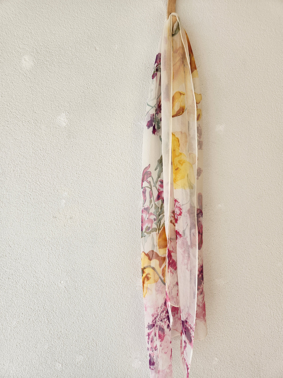 Vintage Floral sheer scarf Accessories