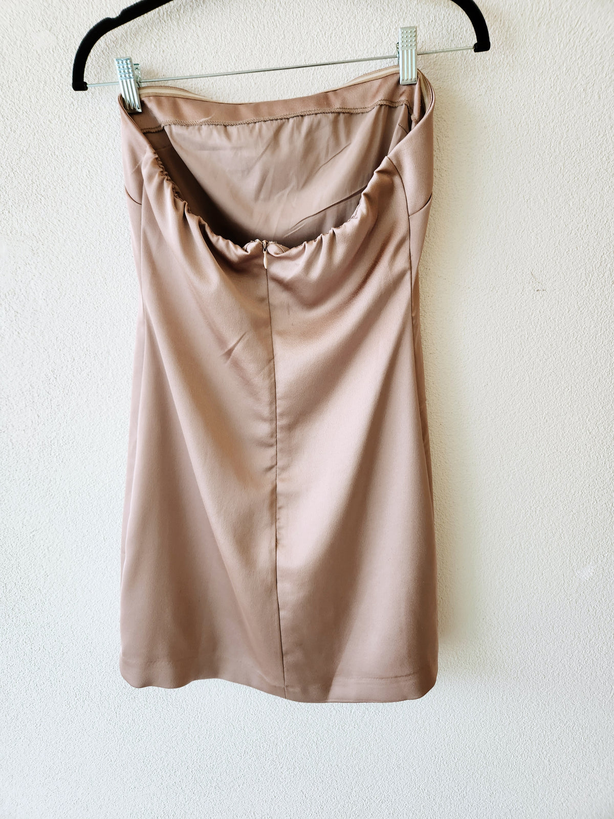 Kookai Golden Strapless Mini Dress 12