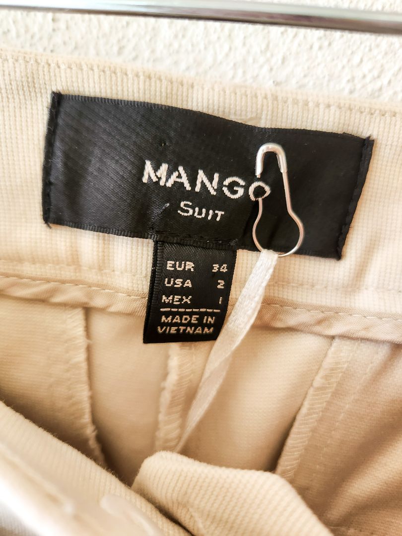 Mango Suit Pants 8