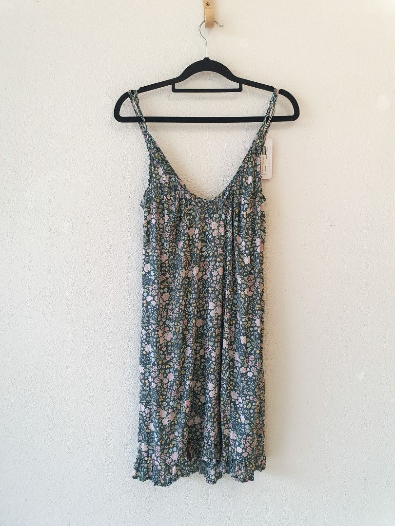 Wallace Cotton Dress S