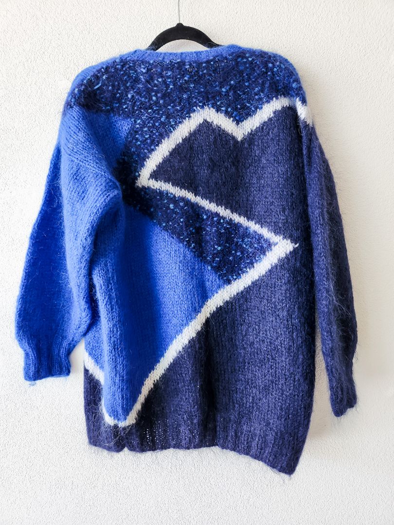 Handknit top M