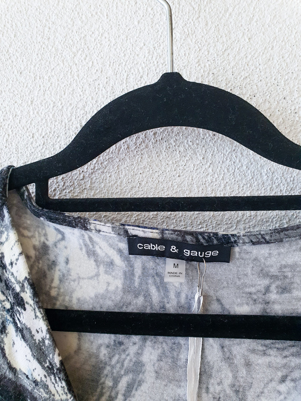 Cable &amp; Gauge top M