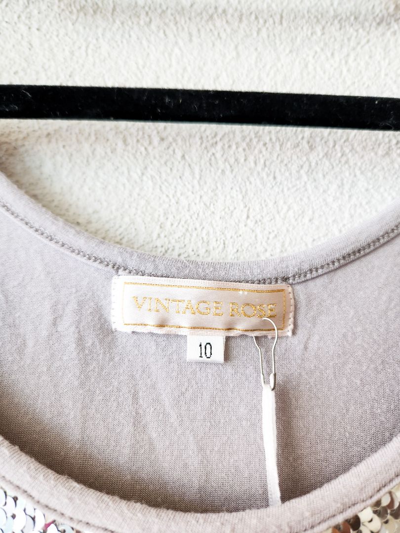 Vintage Rose top S