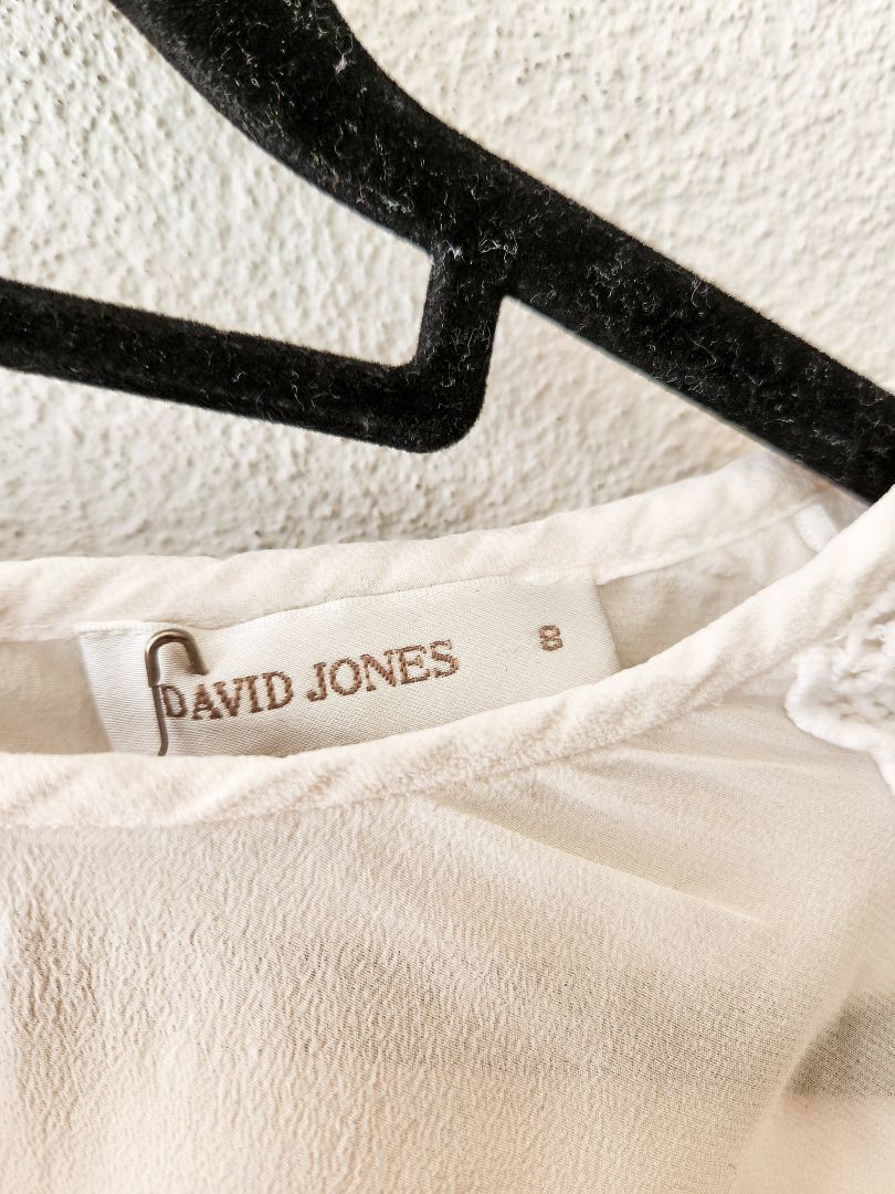David Jones top XS