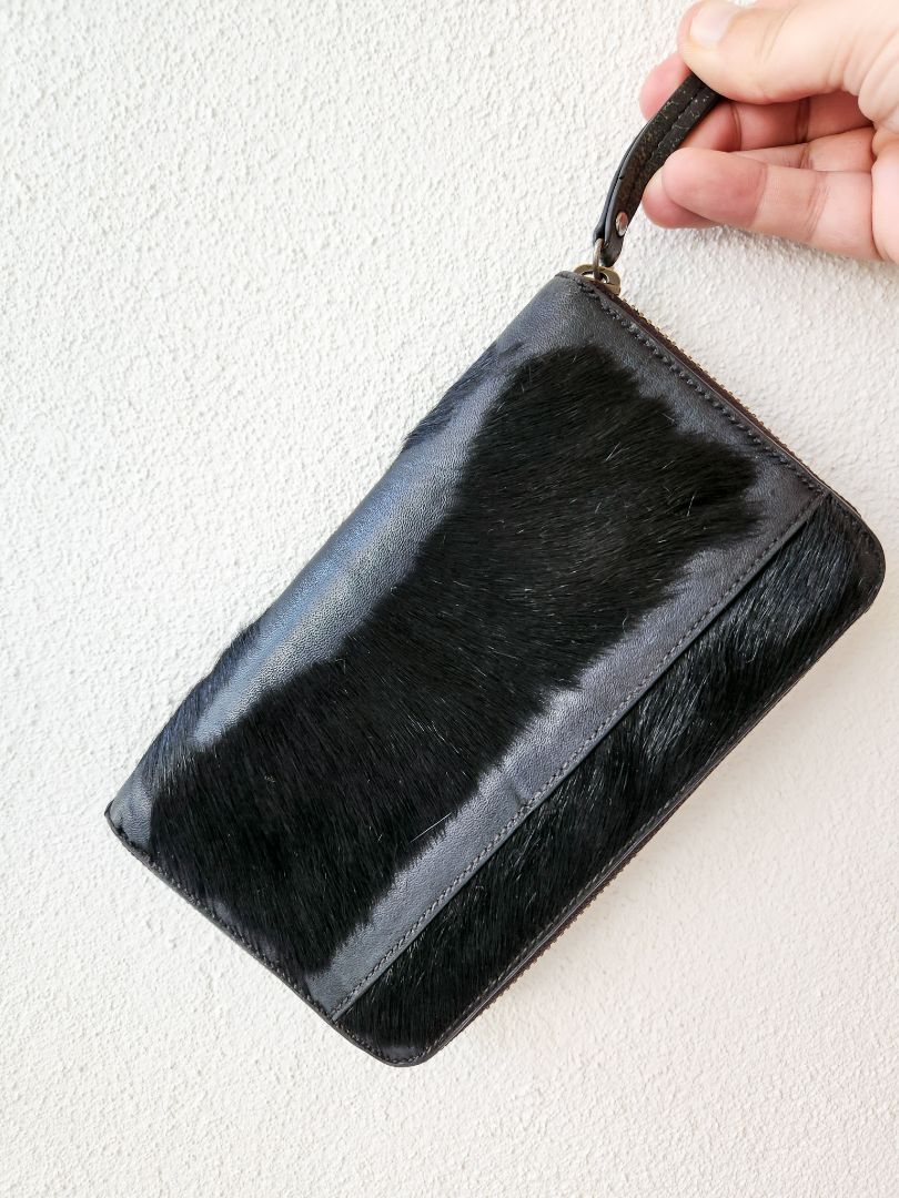 Status Anxiety Bag Fur Leather Purse