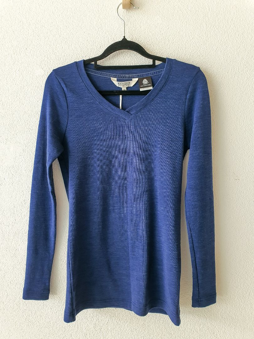 North South Merino top S