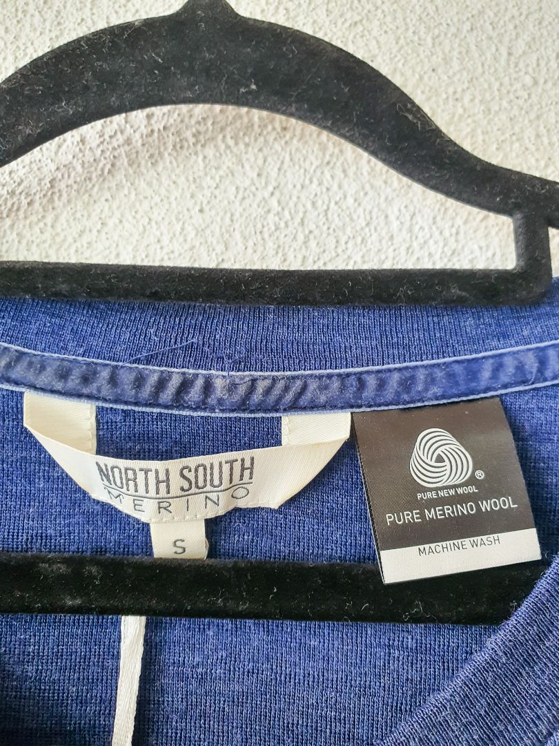 North South Merino top S