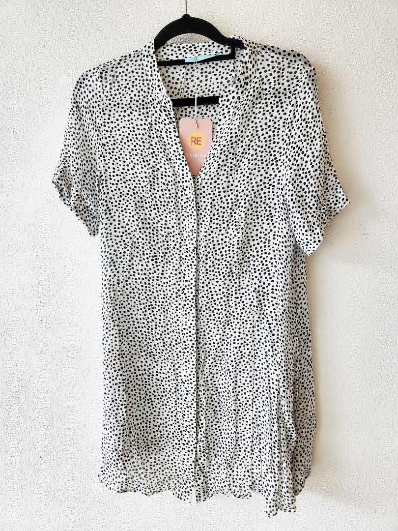 blue illusion top XS