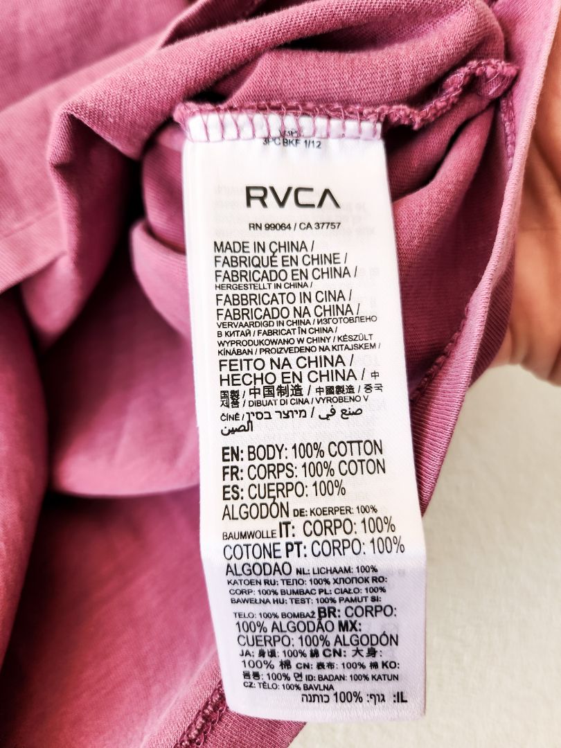 RVCA top S/M