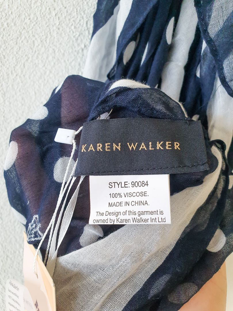 Karen Walker scarf OS