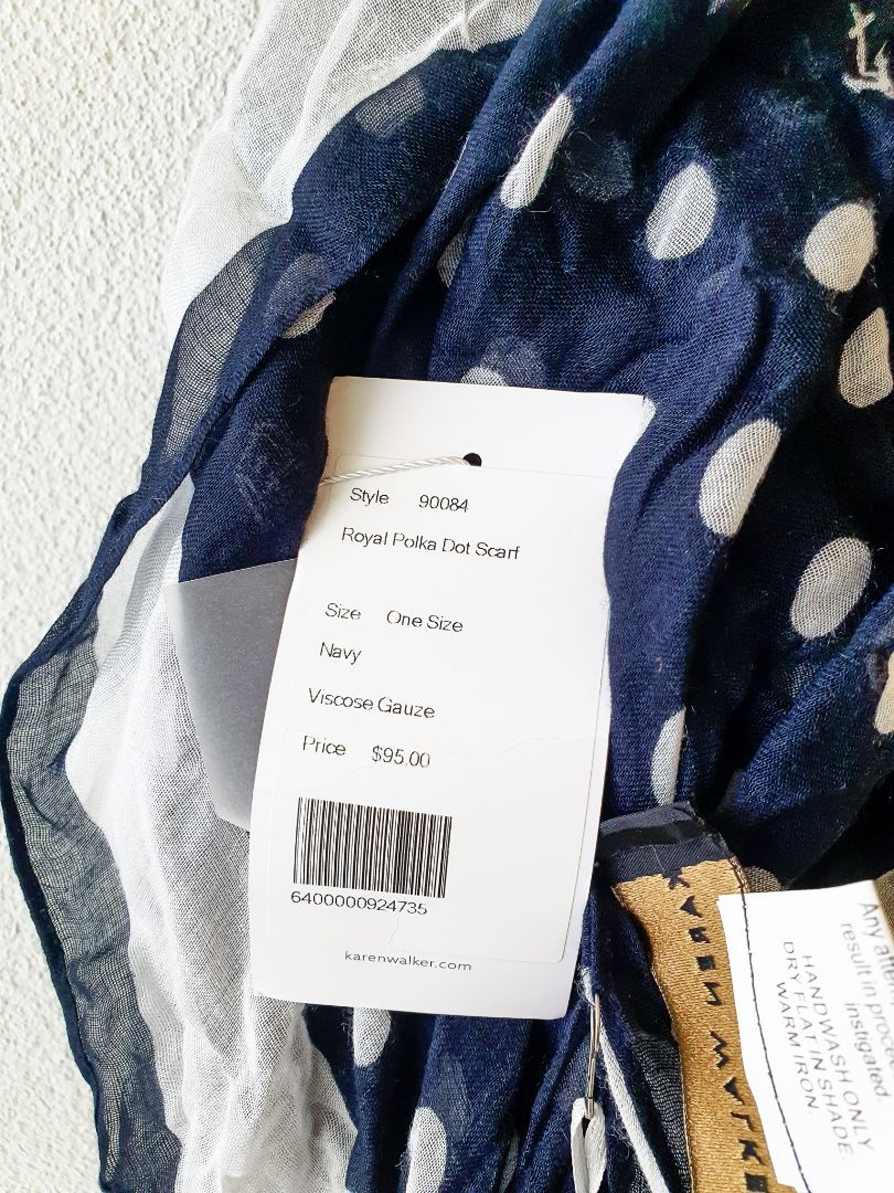 Karen Walker scarf OS