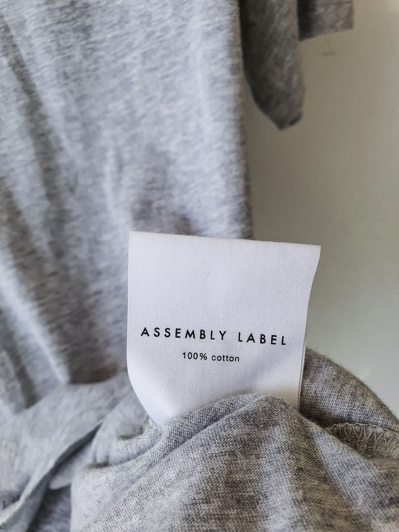 Assembley Label Top XS