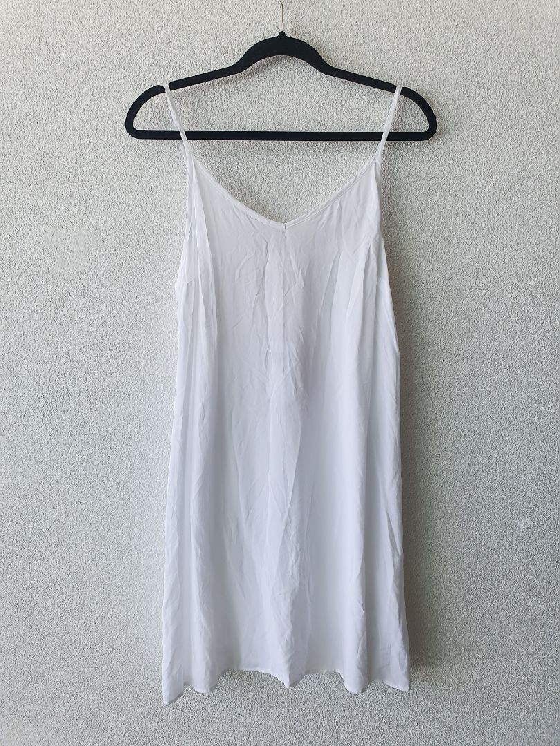 Zest White slip under dress 14