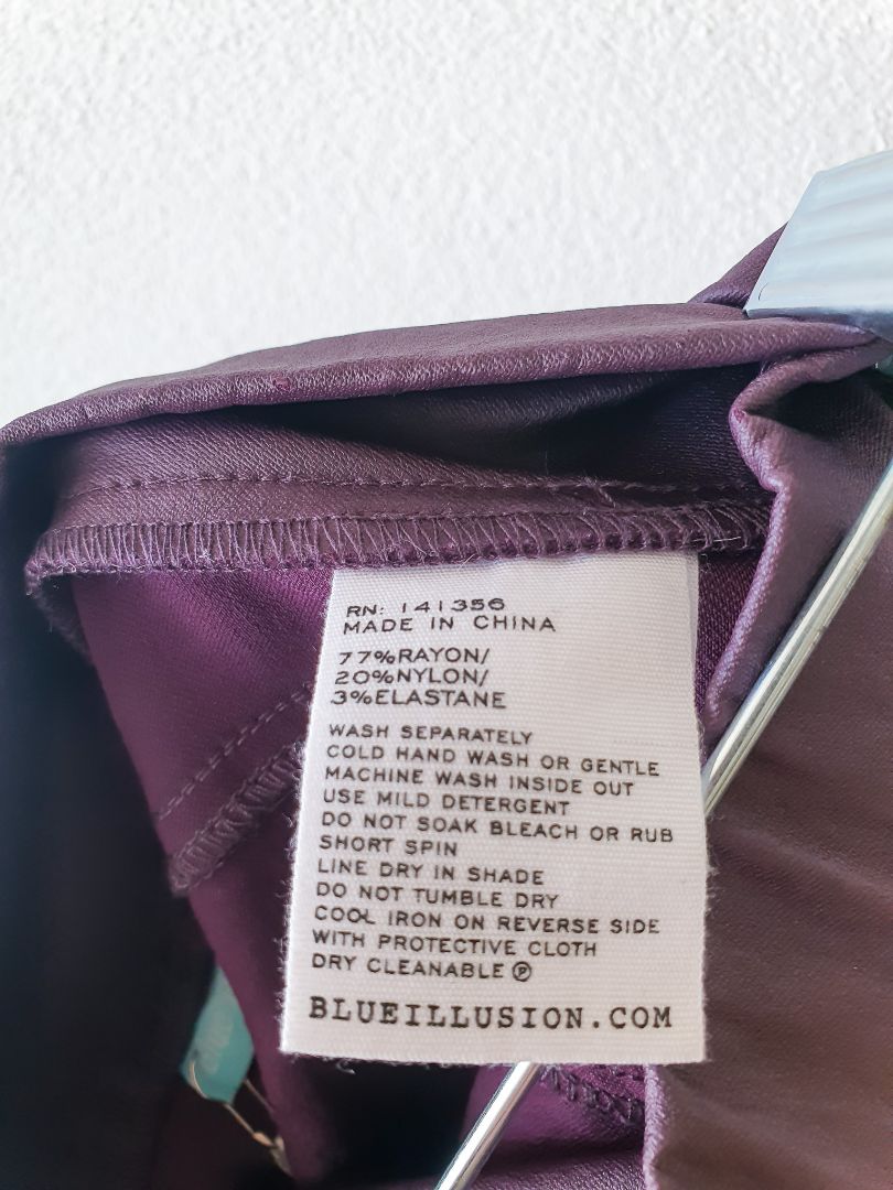 Blue Illusion Pants L