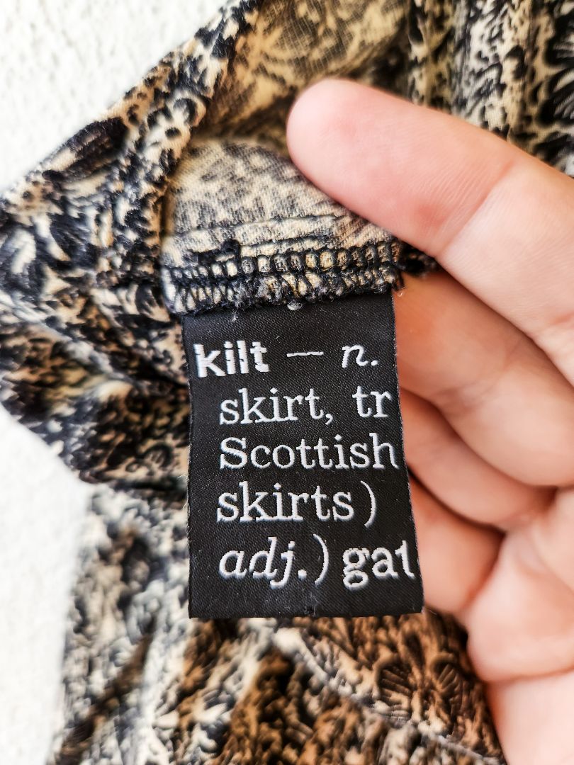 Kilt Dress S
