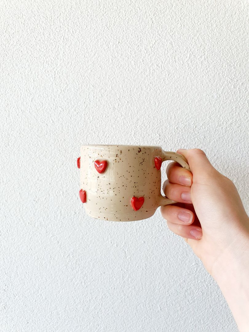 KR Ceramics Heart Mug
