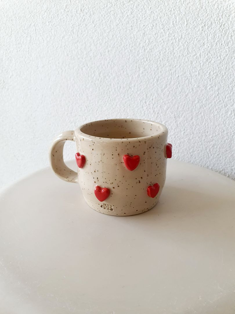 KR Ceramics Heart Mug