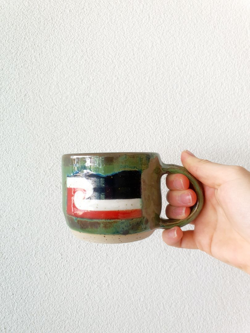 KR Ceramics Tino Mug Green