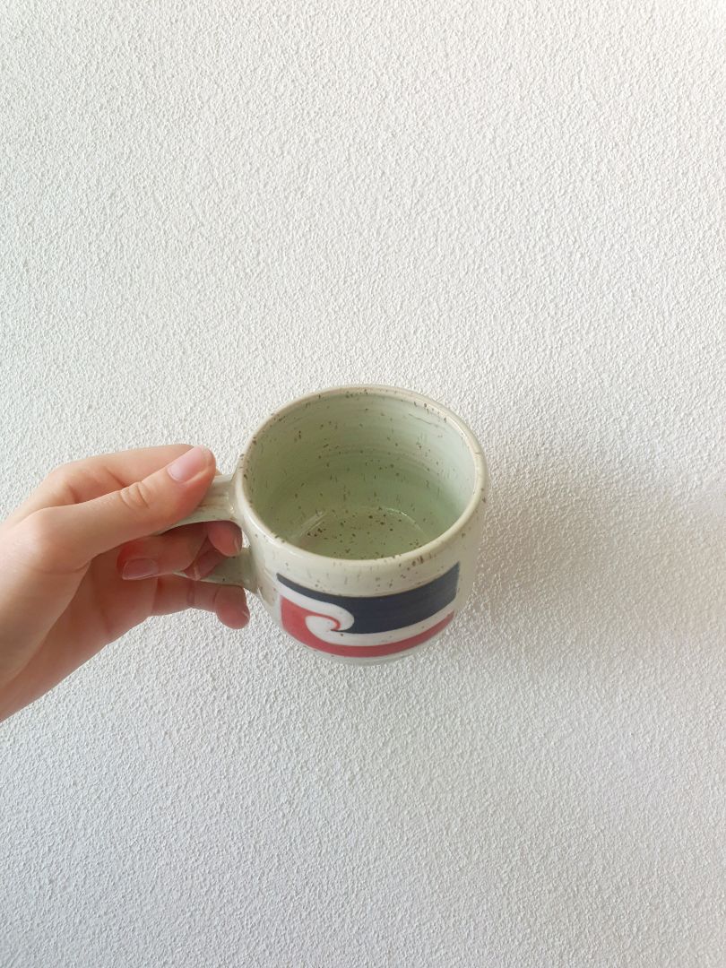 KR Ceramics Tino Mug Blue Wash