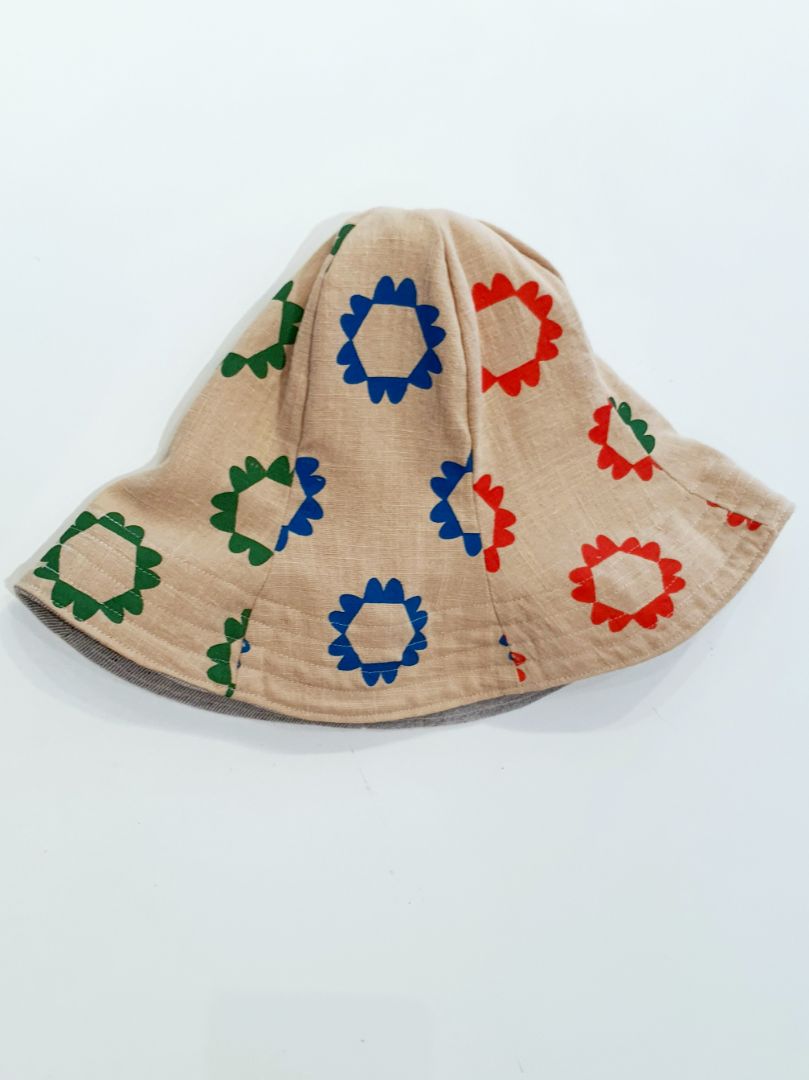 Sly & Co Tulip Bucket Hat Geo Flowers