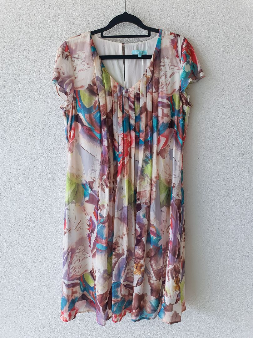 Blue Illusion Dress S