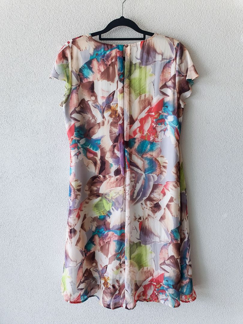 Blue Illusion Dress S