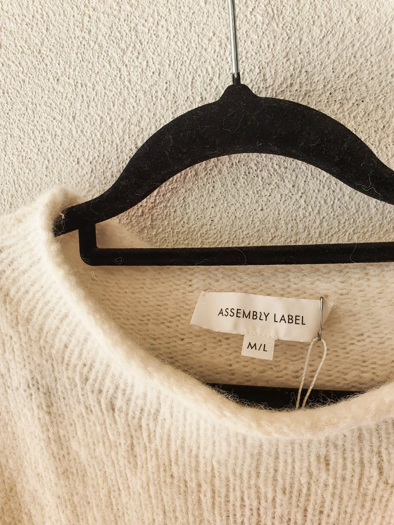 Assembly Label Top M/L