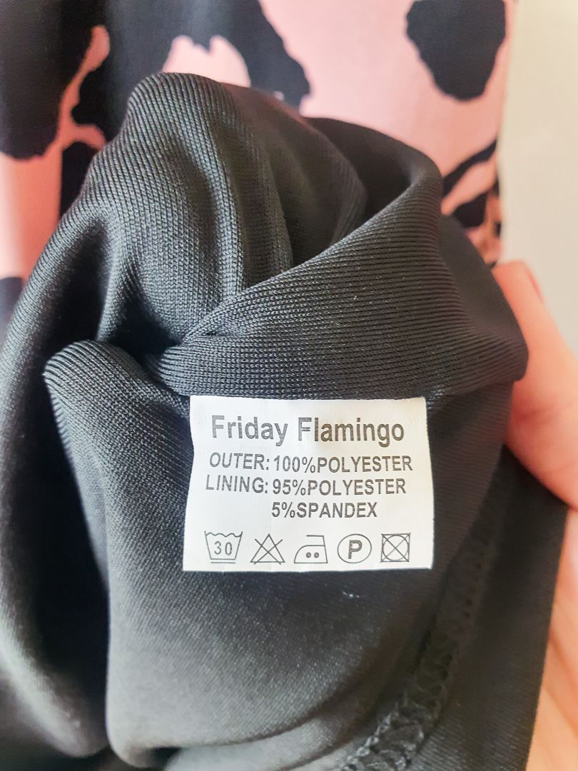 Friday Flamingo Dress XL