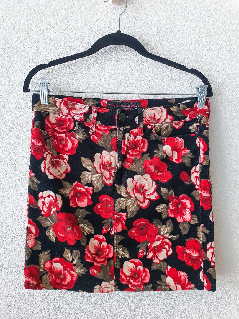 Neon Blonde Skirt S/M