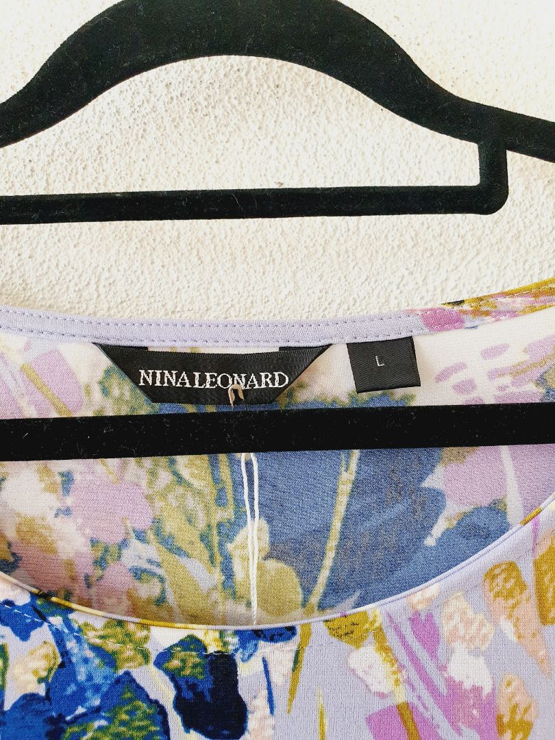 Nina Leonard Dress L