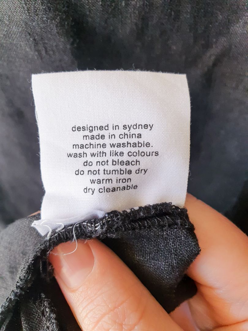 Assembly label Dress S