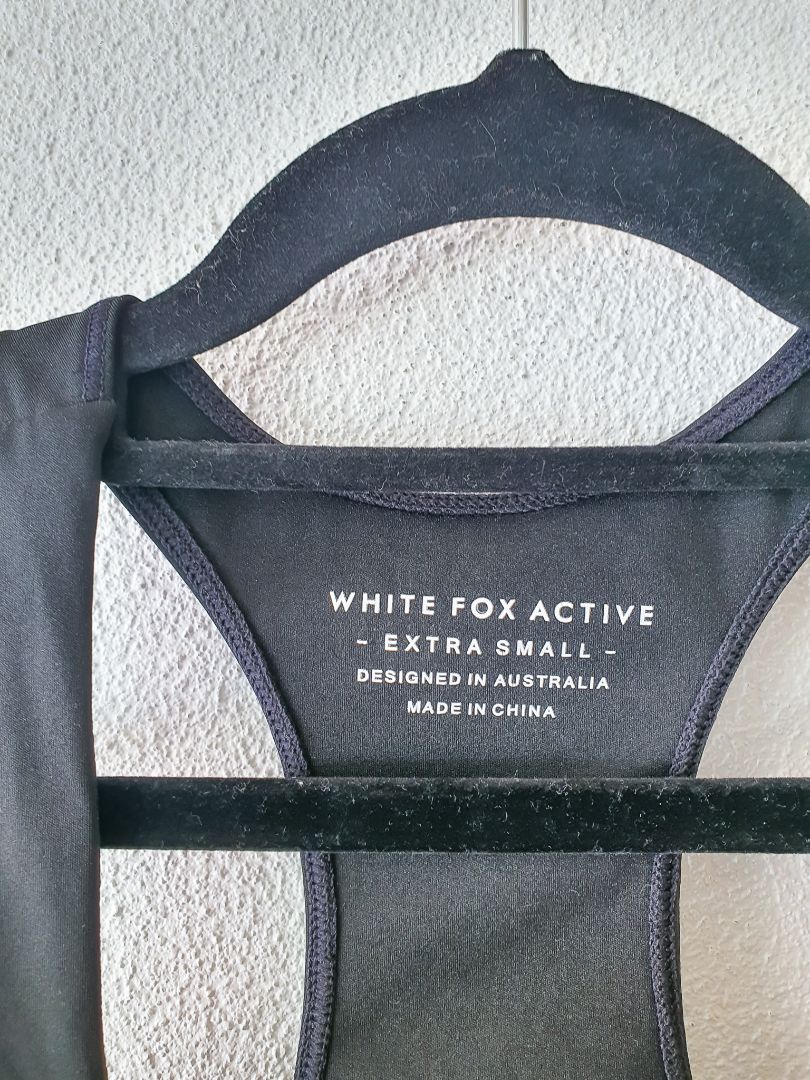 White fox Jumpsuit XS