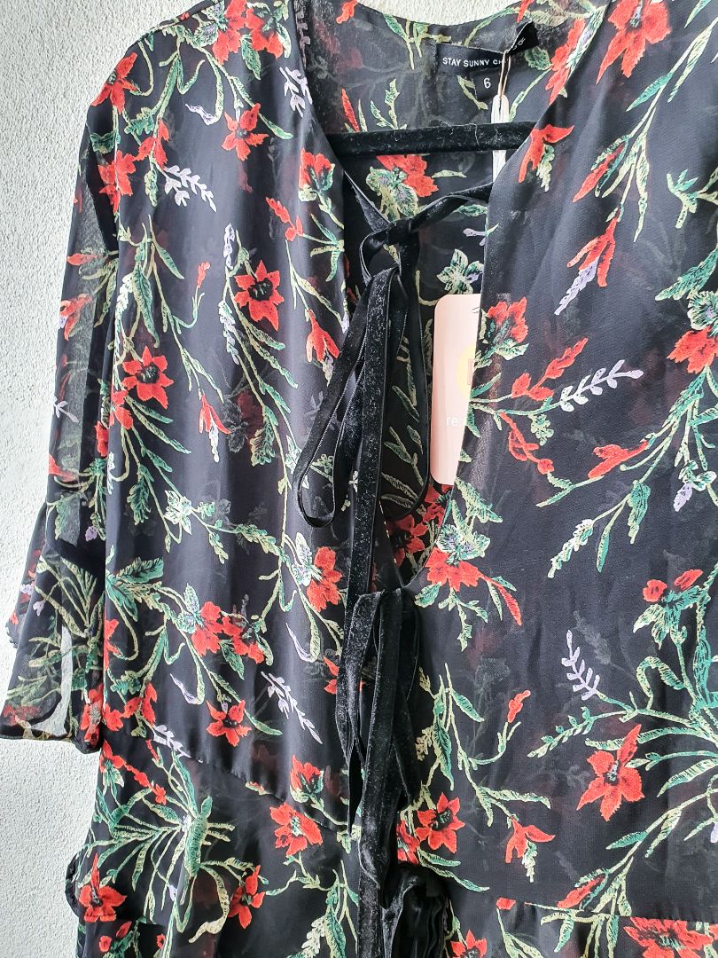 Stay Sunny Chicago Dress XXS