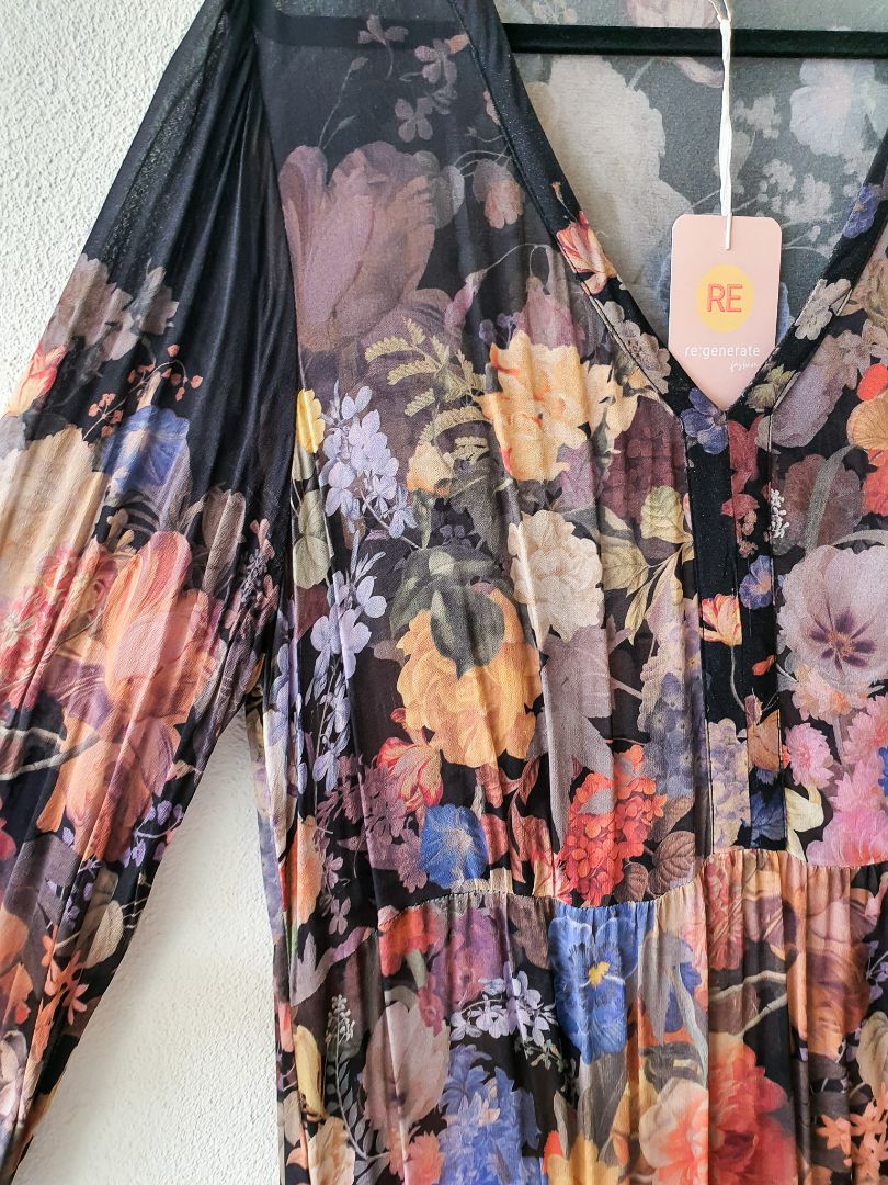 Blue Illusion Dress L