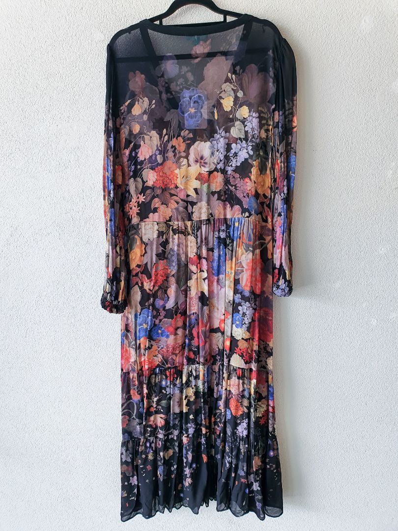 Blue Illusion Dress L