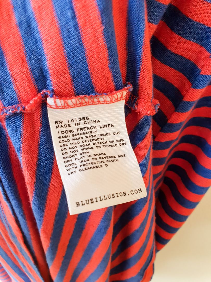 Blue Illusion Dress S