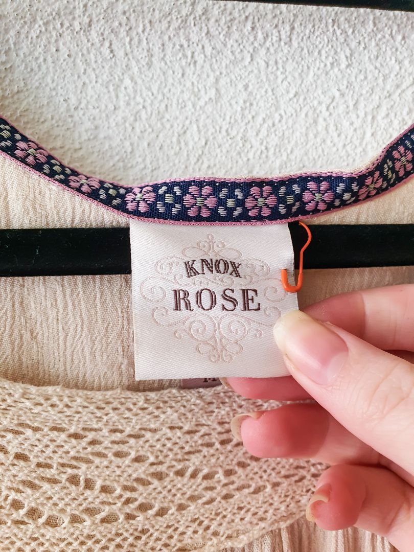 Knox Rose Top M/L