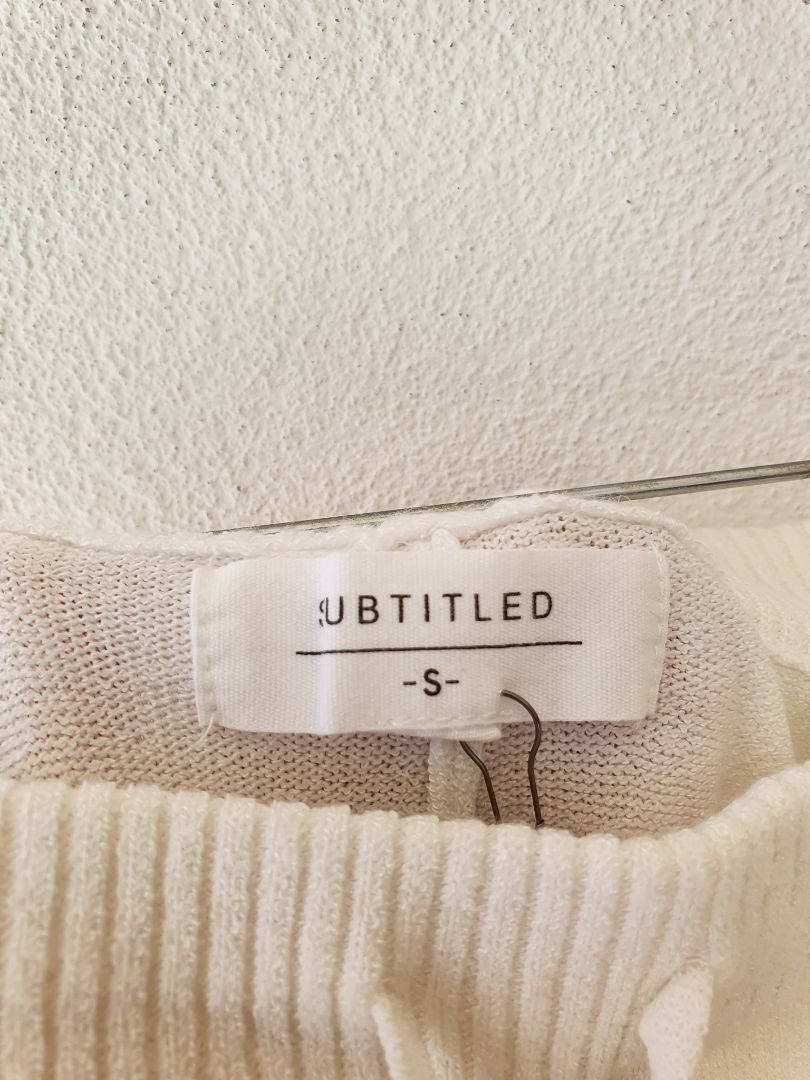 Subtitled pants S