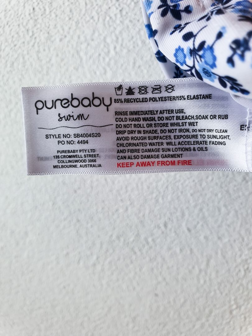 Purebaby Baby 3 years