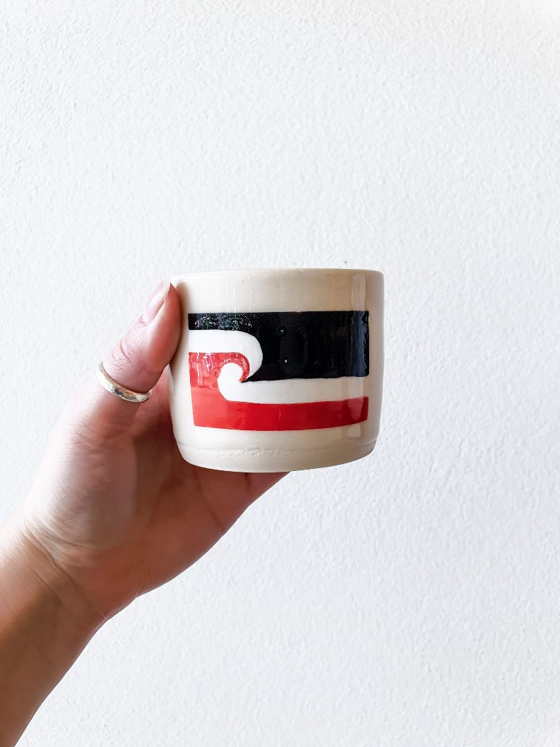 Maori Flag Handleless Mug