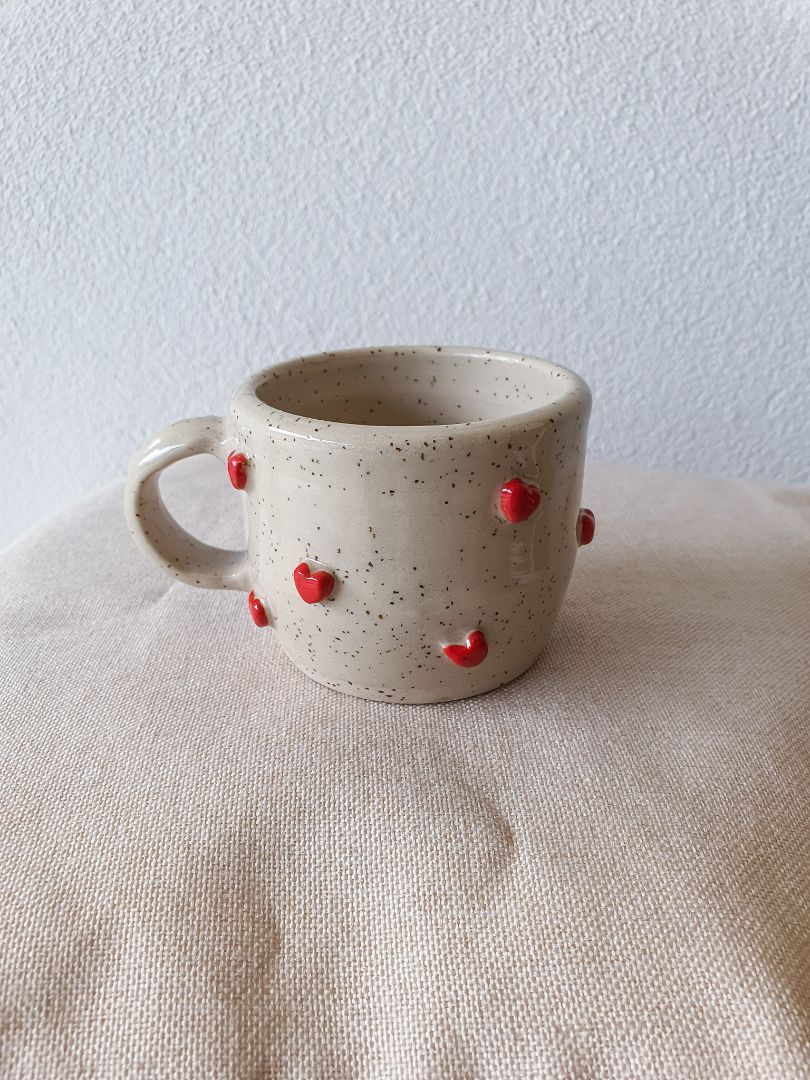 I Love You Mug with hearts