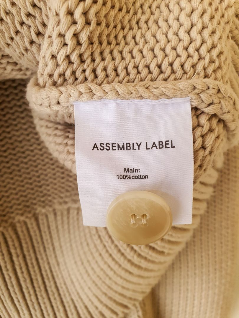 Assembly Label Top XXS