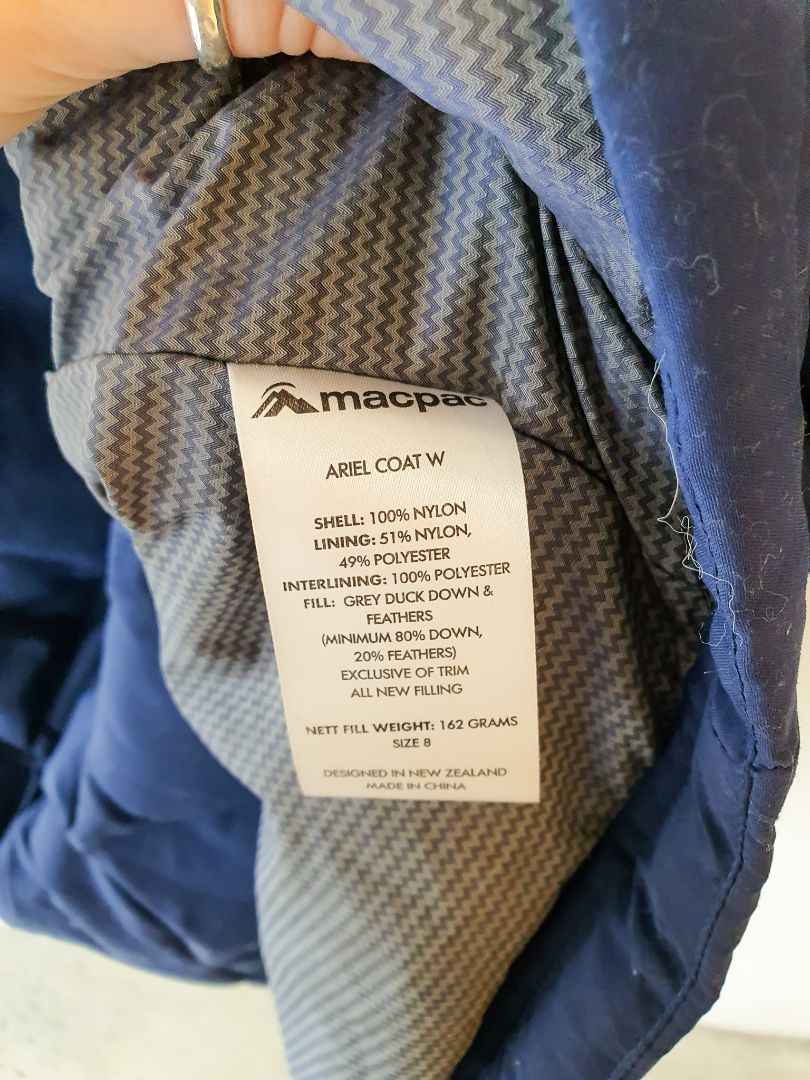 Macpac Jacket XS