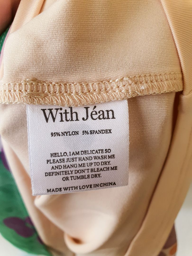 With Jean Dress M
