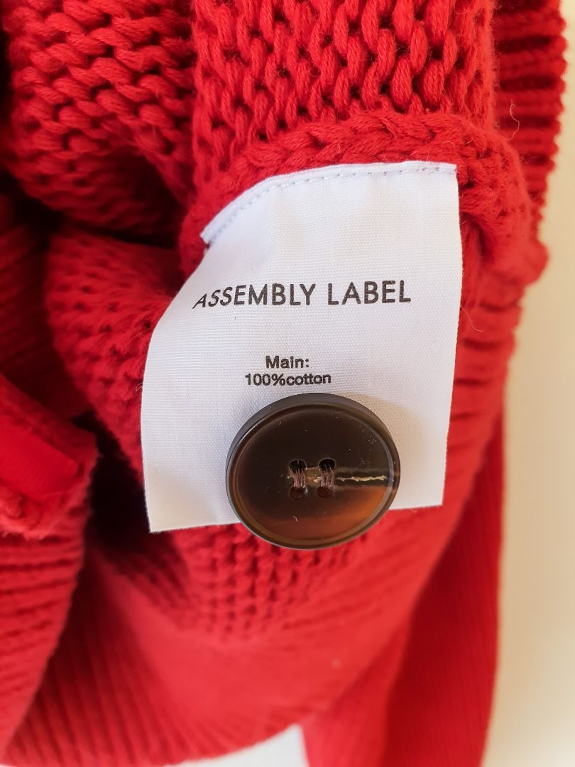 Assembly Label Top M