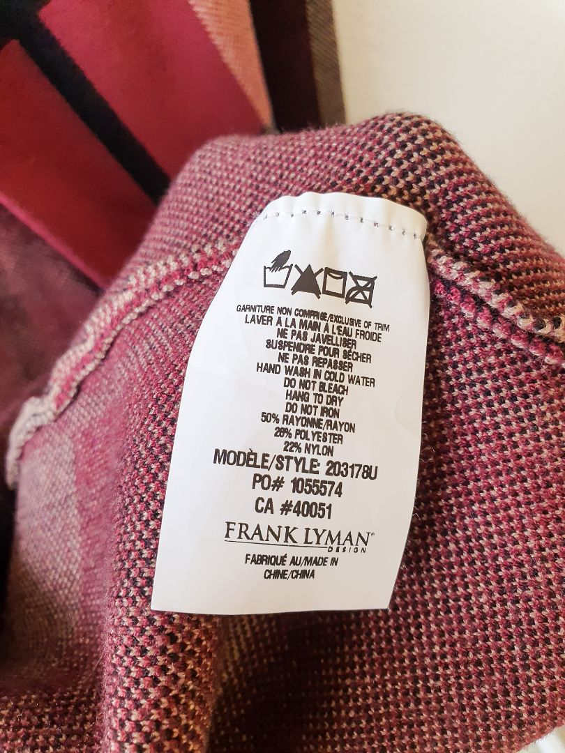 Frank Lyman Jacket S