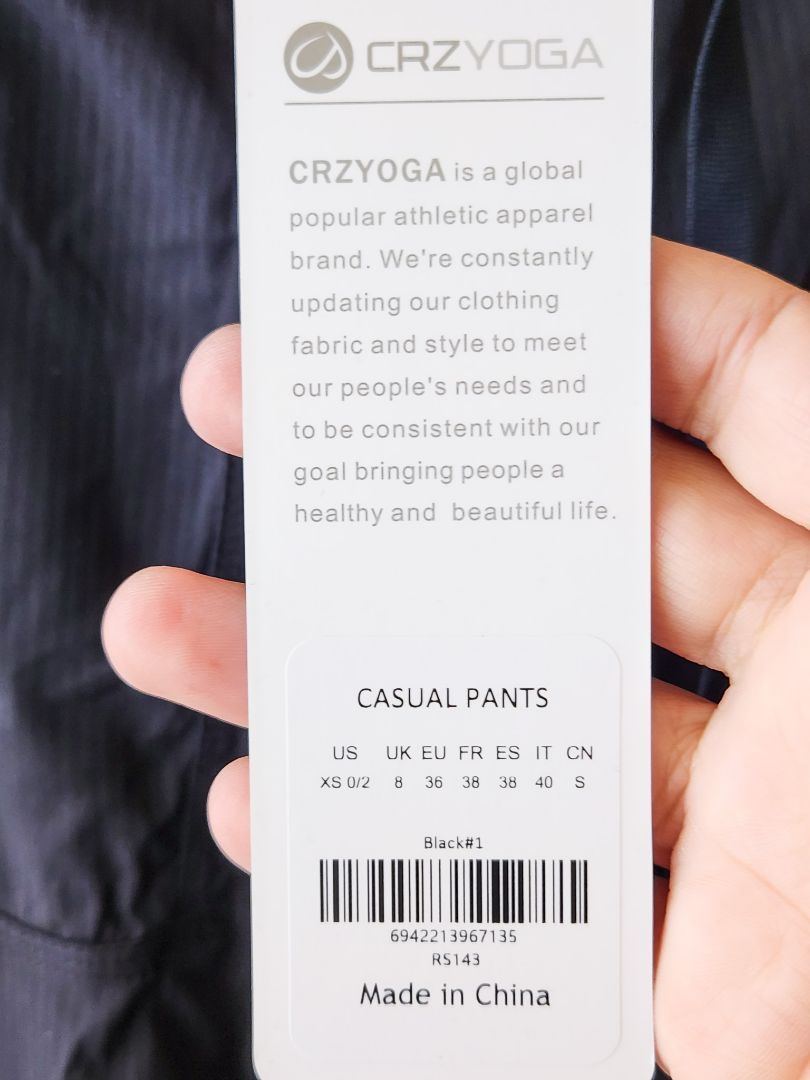 Crz Yoga pants XS