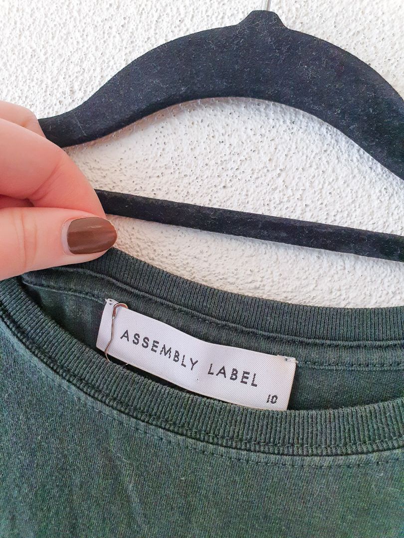 Assembly Label Top S